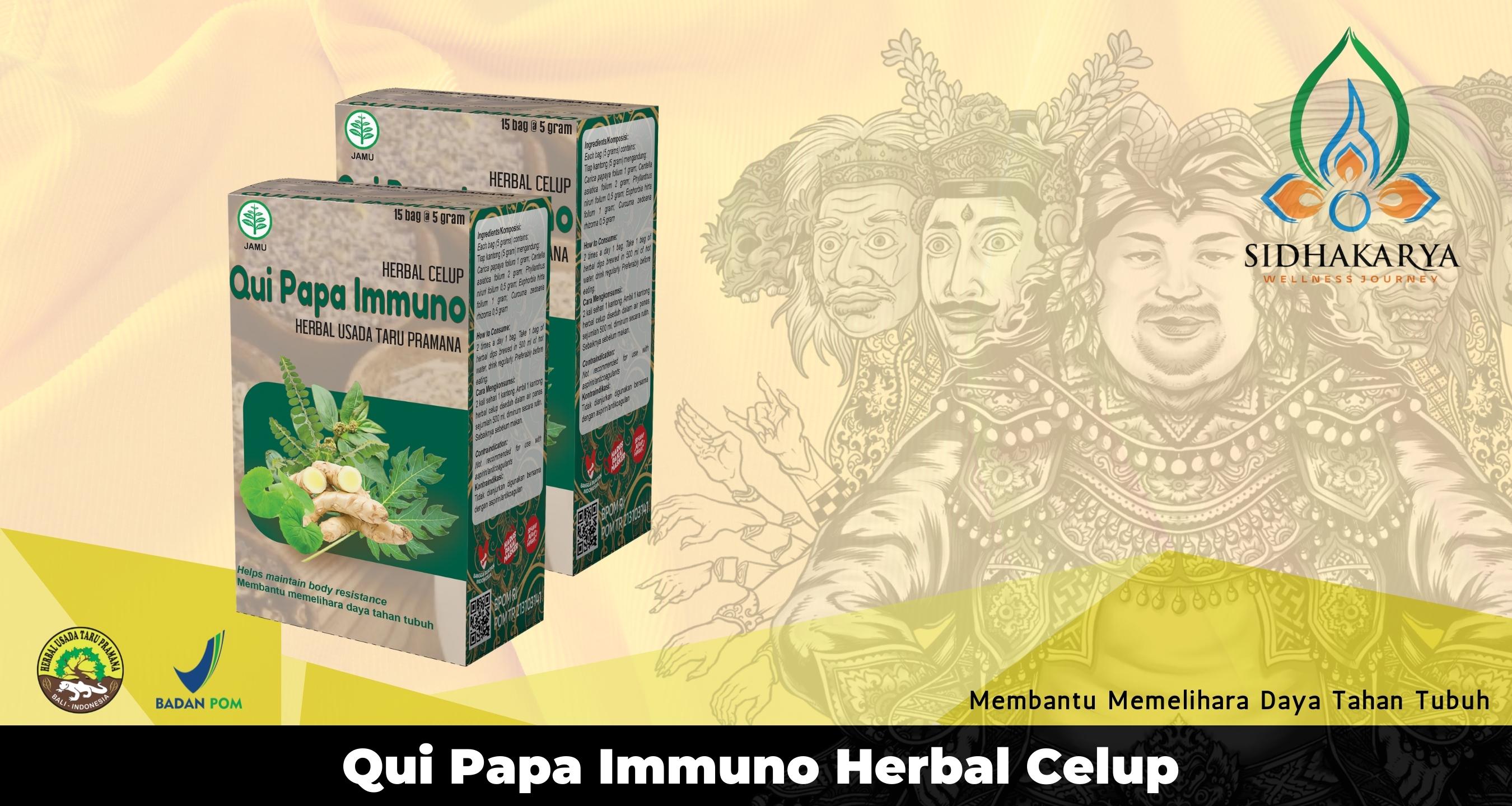 Qui Papa Immuno Herbal Celup